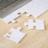 ミニマルタイポグラフィカスタム大学院写真 ジグソーパズル (側面)