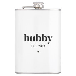 ミニマルタイポグラフィ夫ハビー結婚ズのデート フラスク