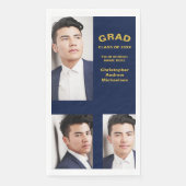 ミニマルタイポグラフィ3写真卒業 (正面)