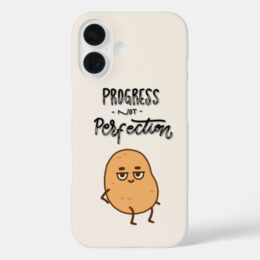 ミニマルタイポグラフィ ジョークスマホケース Case-Mate iPhoneケース (裏面)