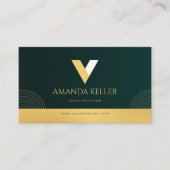 ミニマルタイポグラフィQrコード 名刺 (正面)