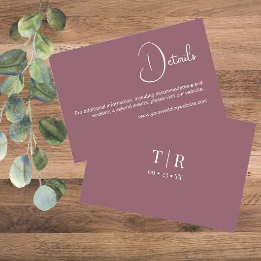 ミニマルダスティピ結婚ンク詳細 エンクロージャーカード