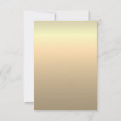 ミニマルダスティブルーウェディングRSVPカード 出欠カード (裏面)