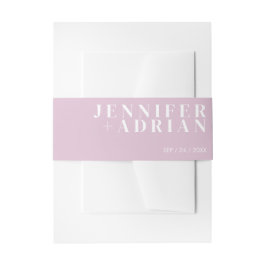 ミニマルチスル 招待 腹巻 招待状ベリーバンド