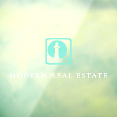 ミニマルティール(緑がかった色)ライトハウスコースタ実在ルエステート ウィンドウサイン (シート3)