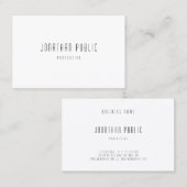 ミニマルテンプレートエレガントプロフェッショナルモダン 名刺 (正面/裏面)