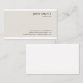 ミニマルテンプレートプロフェッショナルエレガントクール 名刺 (正面/裏面)