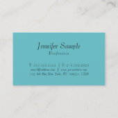 ミニマルテンプレートモダンエレガントプロフェッショナル 名刺 (裏面)