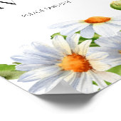 ミニマルデイジーの好意を一つ取りなさい ポスター (角)