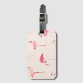 ミニマルデザインアクリル荷物タグ |旅行ラベル ラゲッジタグ (正面縦)