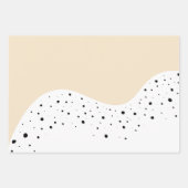 ミニマルデザイン ラッピングペーパーシート (正面3)