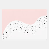 ミニマルデザイン ラッピングペーパーシート (正面)