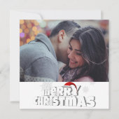 ミニマルトレンディーシンプル写真 シーズンカード (正面)