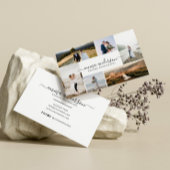 ミニマルトレンディーフォトコラージュ写真家 名刺