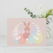 ミニマルハッピーイースター シーズンカード (スタンド正面)