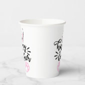 ミニマルハッピーイースター 紙コップ (左)