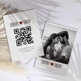 ミニマルハート結婚ズ エンクロージャーカード