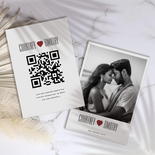 ミニマルハート結婚ズ エンクロージャーカード