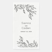 ミニマルバラライン結婚スケッチ (正面)