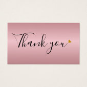 ミニマルバラ金ゴールドハートギフト証明書 (正面)