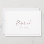 ミニマルバラ金ゴールド予約記号 (正面)