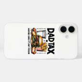 ミニマルパパ税食品アイコンアート Case-Mate iPhoneケース (裏面 (横))