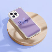 ミニマルパーソナライズされたリストiPhoneケースとモノグラム Case-Mate iPhoneケース