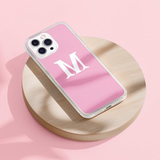 ミニマルパーソナライズされたリストiPhoneケースとモノグラム Case-Mate iPhoneケース