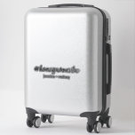ミニマルパーソナライズされた主義Honemoonハッシュタグシール シール<br><div class="desc">#honeymoonvibeスーツケースや車モダンなど書のための書道のハッシュタグのシール名前または任意のカスタム文字を追加。自分のハッシュタグを好きなだけもしで追加することもできますが、フォントサイズを調整して収まるようにしなければならない場合もある。「編集ツールを使クリック用して編集する」でこの操作を行うには</div>