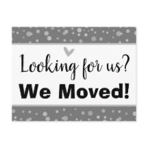 ミニマルパーソナライズされた引っ越しました