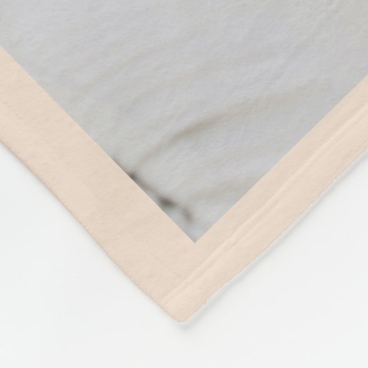 ミニマルパーソナライズされたCollage フリースブランケット (角)