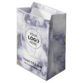 ミニマルビジネス モダン ギフトバッグ (正面アングル)