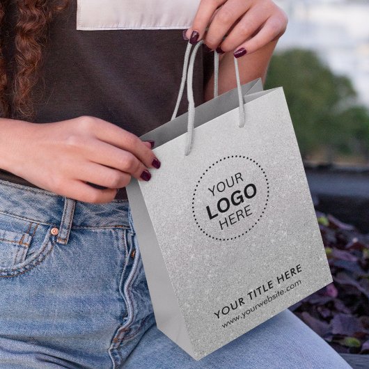 ミニマルビジネス モダン ギフトバッグ