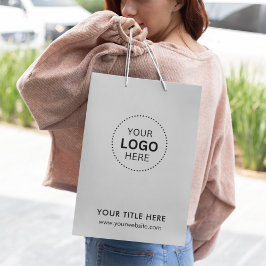 ミニマルビジネス モダン ギフトバッグ