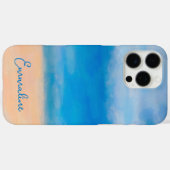 ミニマルビーチシ絵画ーン Case-Mate iPhoneケース (裏面 (横))