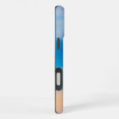 ミニマルビーチシ絵画ーン iPhoneケース (右側面)