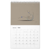 ミニマルビーチ沿岸詩カレンダー2023 カレンダー (1月 2026)