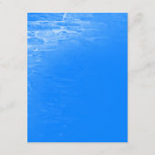 ミニマルビーチAzure Blue結婚の詳細 エンクロージャーカード (裏面)