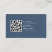 ミニマルファッションデザイナープロフェッショナル 名刺 (裏面)