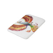 ミニマルファッション女性、ブラックライングラフィックス。 バスマット (アングル)