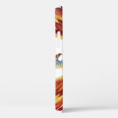 ミニマルファッション女性、ブラックライングラフィックス。 Case-Mate iPhoneケース (裏面 / 右)