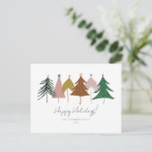 ミニマルフェスティバルクリスマスツリー シーズンポストカード (スタンド正面)