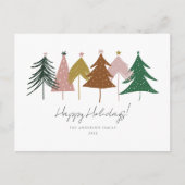 ミニマルフェスティバルクリスマスツリー シーズンポストカード (正面)