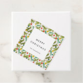 ミニマルフェスティバルパターンメリークリスマス フェイバータグ (インサイチュ)