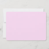 ミニマルフォト スイート16 バースデーパーティー 招待状 (裏面)