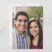 ミニマルフォーマル結婚式招待状 招待状 (裏面)