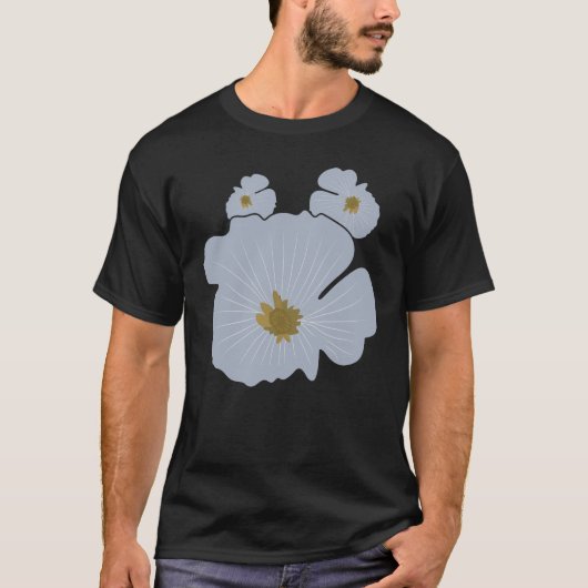 ミニマルフローラアートティー Tシャツ (正面)