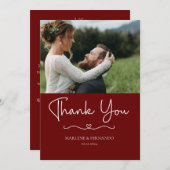 ミニマルフローラサンキューカード サンキューカード (正面/裏面)