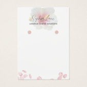 ミニマルフローラジュエリーディスプレイカードテンプレート (正面)