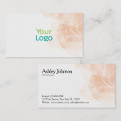 ミニマルフローラスタイル設計者 名刺 (正面/裏面)